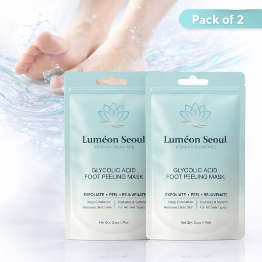 Lumèon Seoul Glycolic Acid Foot Peeling Mask(BUY 1 GET 1 FREE)